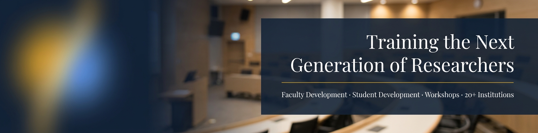 FDP & SDP · Training the Next Generation of Researchers