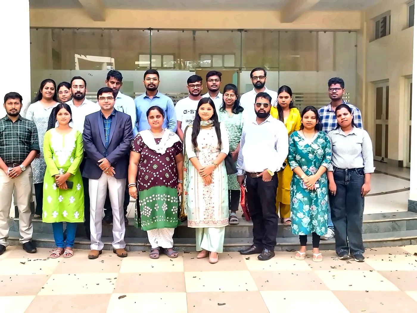 Faculty development programme participants with Dr. Paramjot Panda
