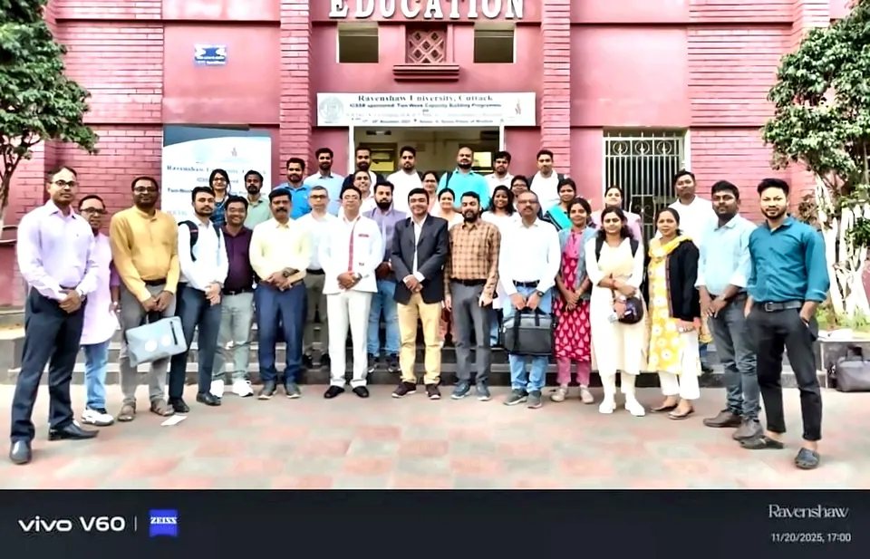 Faculty development seminar at Ravenshaw University