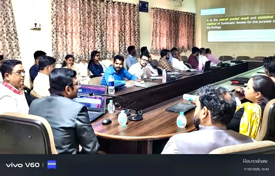 Research methodology workshop at SOA University