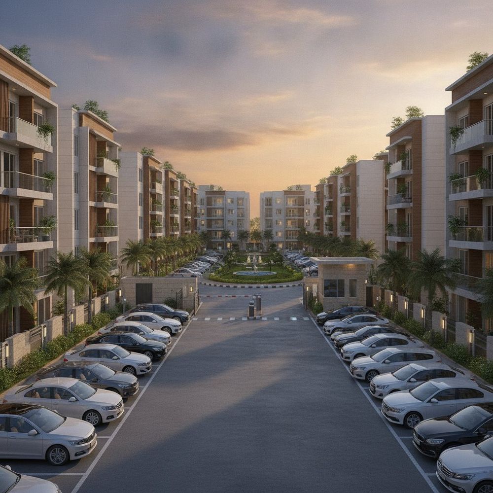 A gated residential society